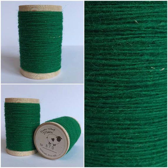 Rustic Moire Wool Thread 870 for Embroidery Wool Applique and