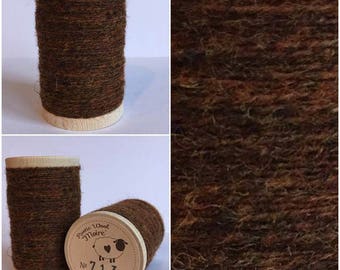 Rustic Moire Wool Thread #713 for Embroider, Wool Applique and Punch Needle Embroidery