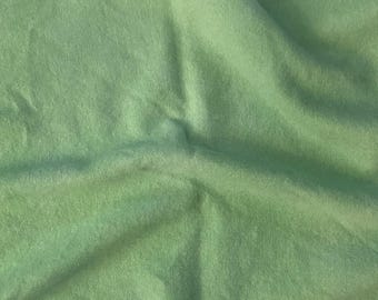 MINT GREEN Hand Dyed Fat Quarter for Rug Hooking, Wool Applique