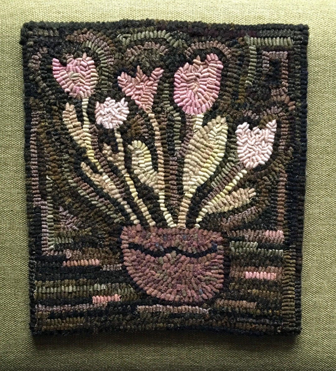 TULIPS Rug Hooking Paper Pattern - Etsy