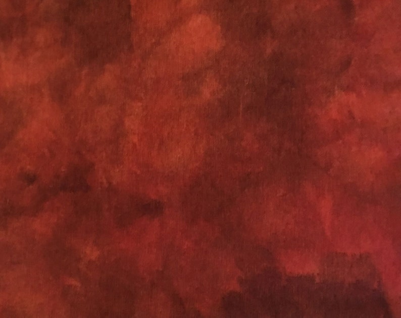 Brick Hand Dyed Wool for Rug Hooking Wool Applique and Fabric Art Rug Braiding