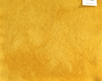 HONEY MUSTARD Hand Dyed Fat Quarter for Rug Hooking, Wool Applique