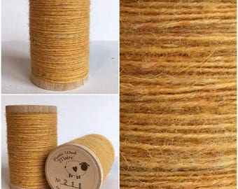 Rustic Moire Wool Thread #211 Embroidery, Wool Applique and Punch Needle Embroidery