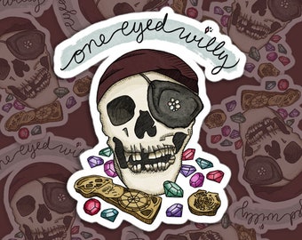 One-Eyed Willy | Bubble-Free Stickers