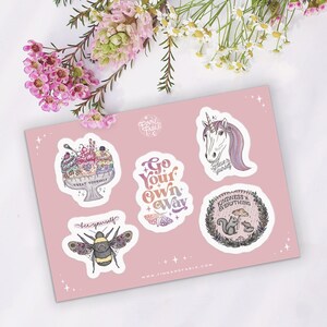 Brighten The World Aufkleber | Sticker Bogen