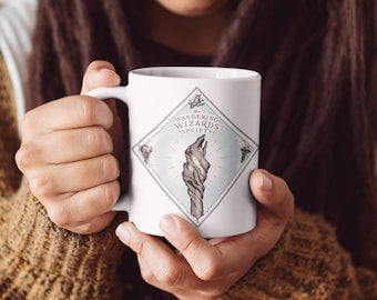The Grey Wizard / The Wandering Wizards Society | White Mug