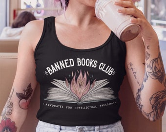 Banned Books Club / Advocates for Intellectual Freedom / Bookish Tank | Unisex Tank Top