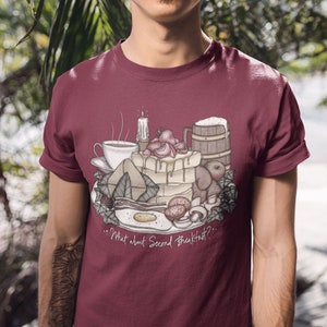 What About Second Breakfast? | Short-Sleeve Unisex T-Shirt - Colored Ink