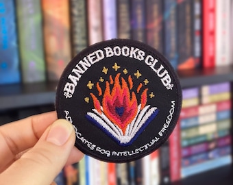 Banned Books Club - Advocates For Intellectual Freedom // Bookish Patch | Embroidered Patch