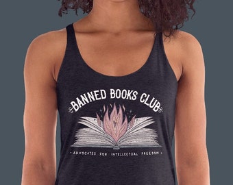 Women's Support Your Local Library Racerback Tank Top – Bookaholic