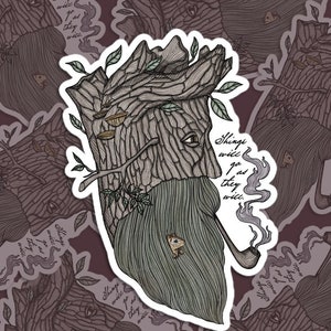 Things Will Go As They Will | Bubble-free Stickers
