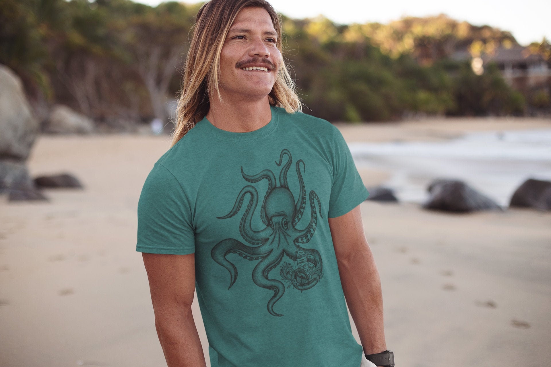 Kraken // Tri-blend T-shirt