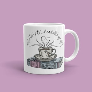 Obstinate Headstrong Girl | Pride & Prejudice / Jane Austen | White Mug