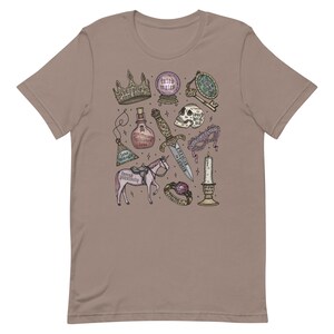 The Romantasy Tropes Bookish Tee / Fantasy Romance Historical Romance | Unisex Classic Tshirt