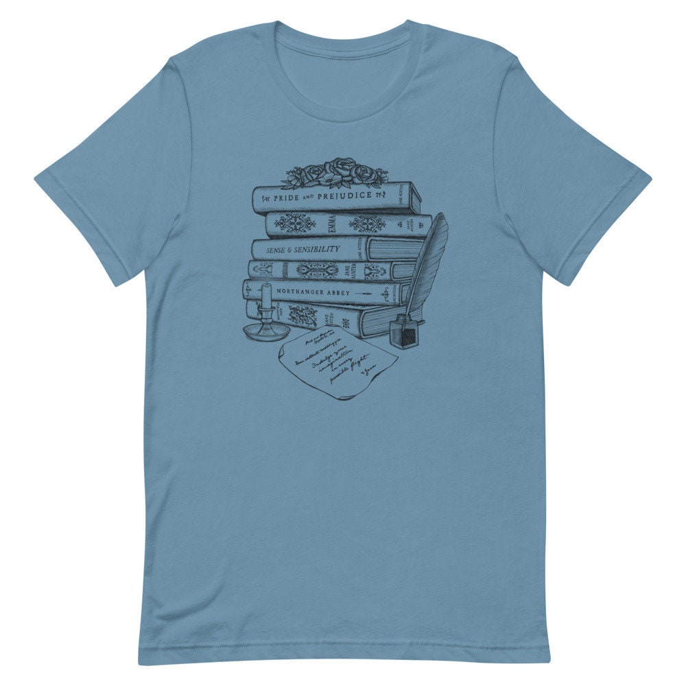 Jane Austen Book Collection | Book Shirt / Letter From Jane