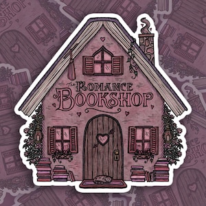 The Romance Bookshop // Romance Reader || Bubble-free Stickers