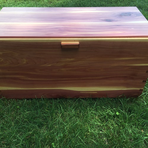 Large Cedar Chest With Tray Graduation Gift Wedding Gift Etsy