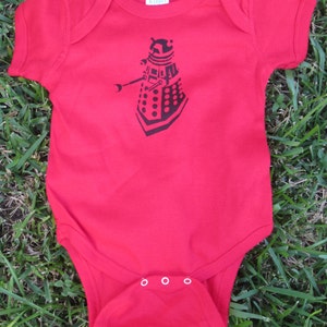 Doctor Who Dalek Baby Bodysuit image 4