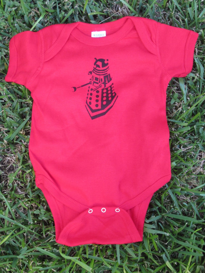 Doctor Who Dalek Baby Bodysuit image 4