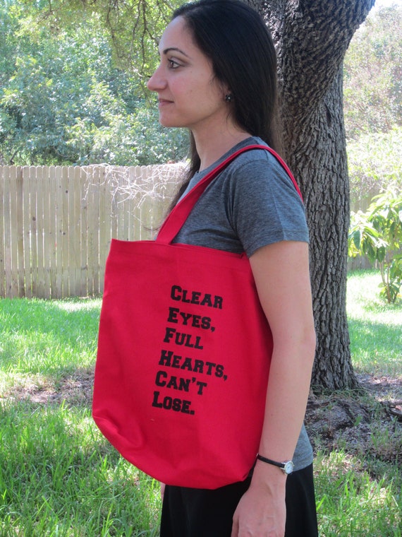 Coach and Clear Eyes Full Hearts Canvas Tote Bag - Etsy