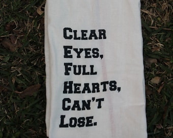 Clear Eyes volledige harten theedoek
