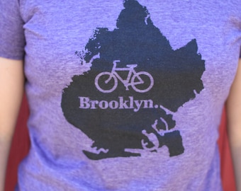 Bike Brooklyn Screen Printed Shirt