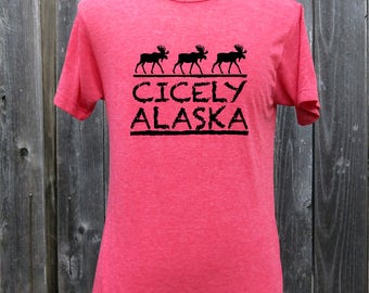 Cicely Alaska Screenprinted Shirt