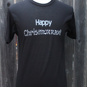 Happy Chrismukkah Screenprinted Shirt