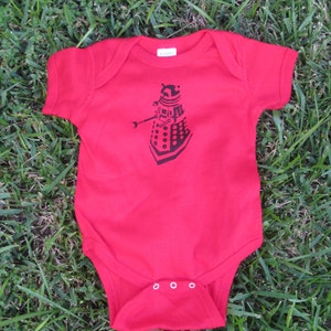 Doctor Who Dalek Baby Bodysuit image 1