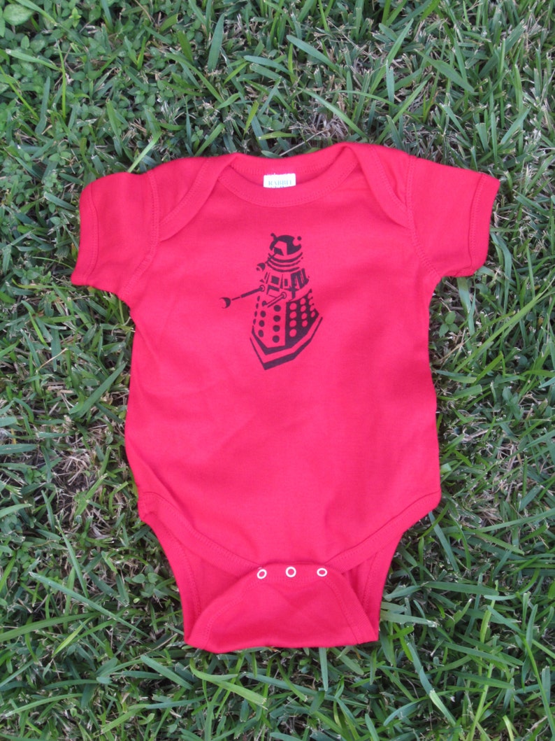 Doctor Who Dalek Baby Bodysuit image 1