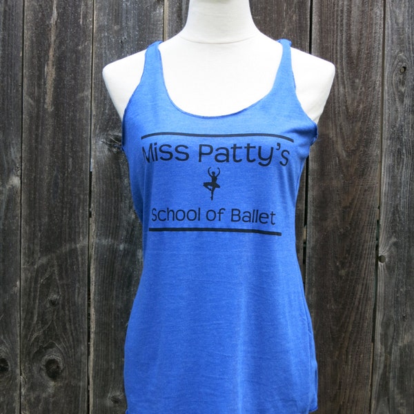 Miss Patty's School of Ballet Racerback Tank Top