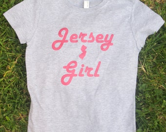 Girl's Jersey Girl Screenprinted Shirt