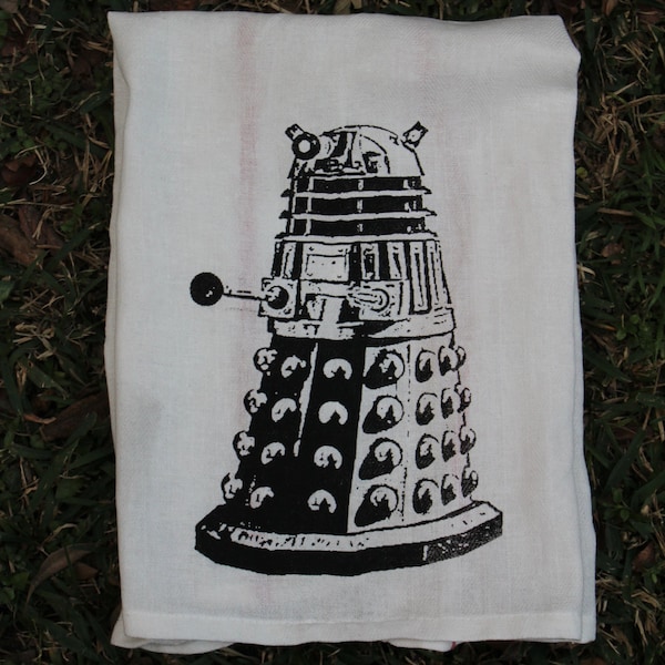 Dalek Tea Towel