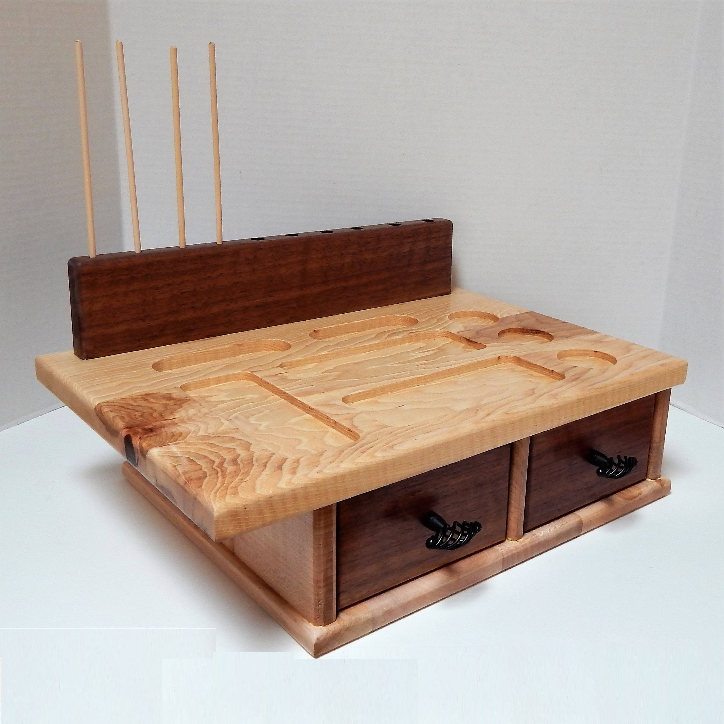 Fly Tying Board Fly Tying Table Fly Tying Station with Two Etsy