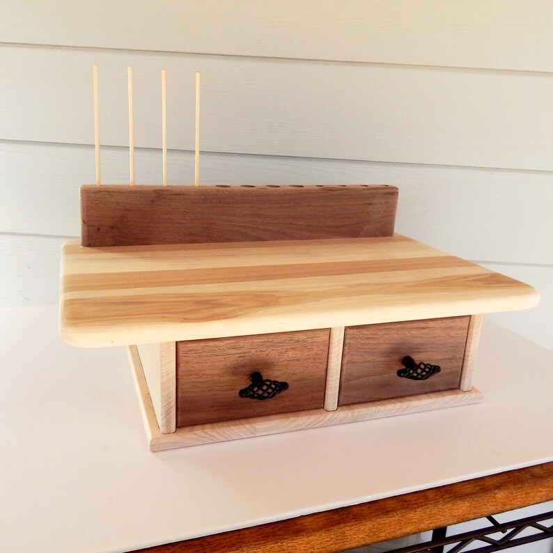 Fly Tying Table with Two Drawers Smooth Top Handcrafted of Etsy