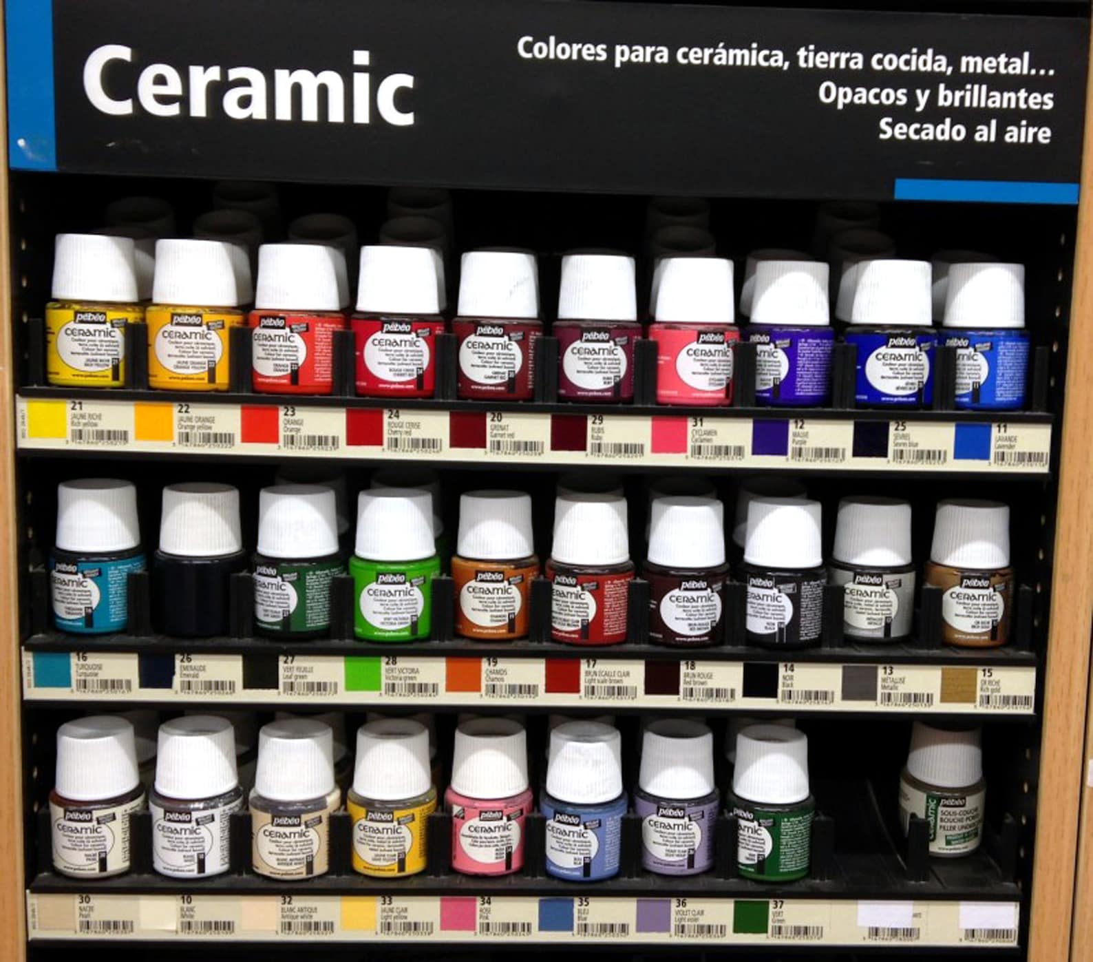 Pebeo Ceramic Enamel Effect Color Paints Pottery Glass Mirror Etsy UK