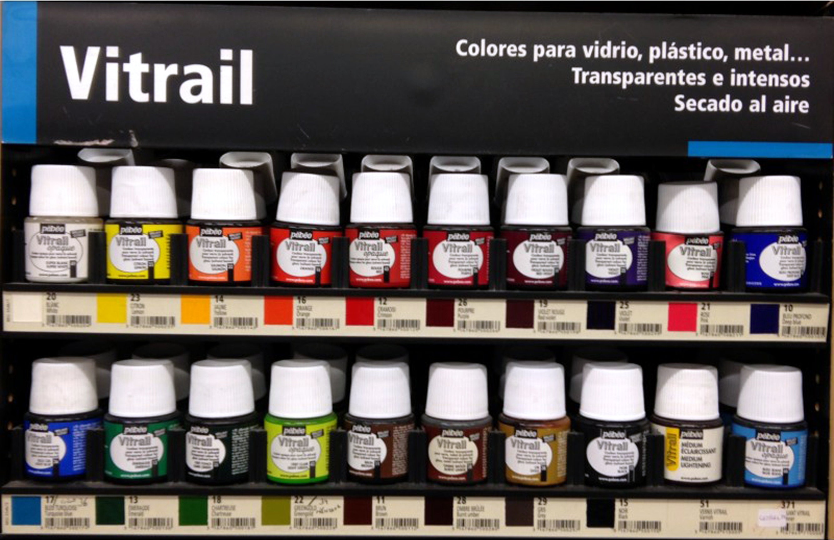 Pebeo Vitrail Stained Glass Effect Color Paints for Glass Etsy Australia