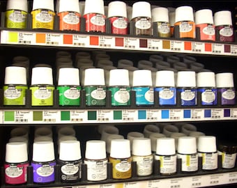 Pintura efecto vidriera Pebeo Vitrail, botella de 45 ml