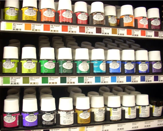 Pebeo Acrylic Paint Color Chart