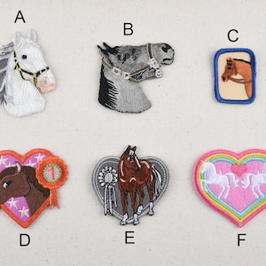 Embroidery Horse Iron On Patch