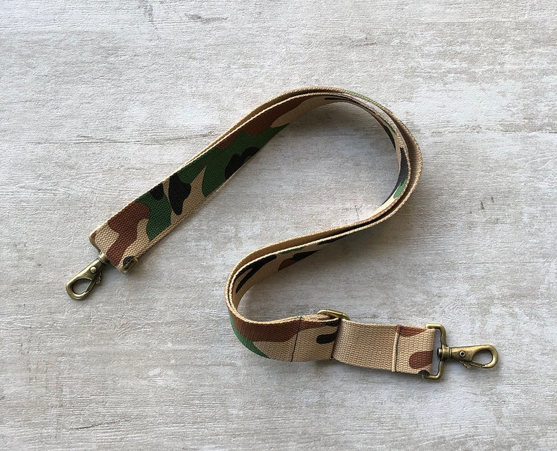 Camo Bag Strap Crossbody Adjustable Handbag Strap Replacement Etsy
