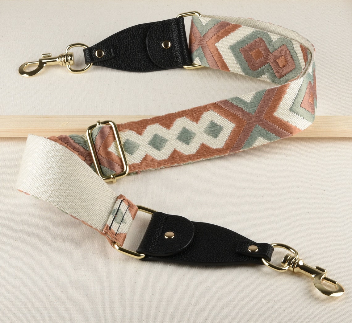 2 Inch Wide Adjustable Crossbody Woven Strap for Bag Etsy