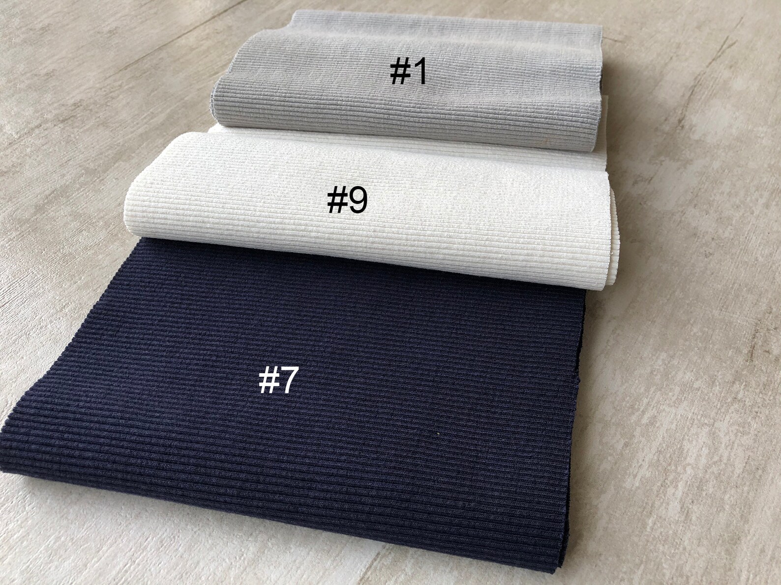 Heavy Weight Elastic Rib Knit Cuff Waistband Trim for Jacket SH325 - Etsy