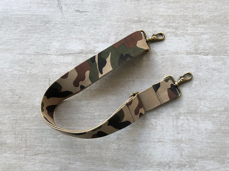 Camo Bag Strap Crossbody Adjustable Handbag Strap Replacement Etsy
