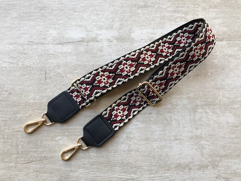 Adjustable Woven Strap Crossbody Bag Strap Etsy