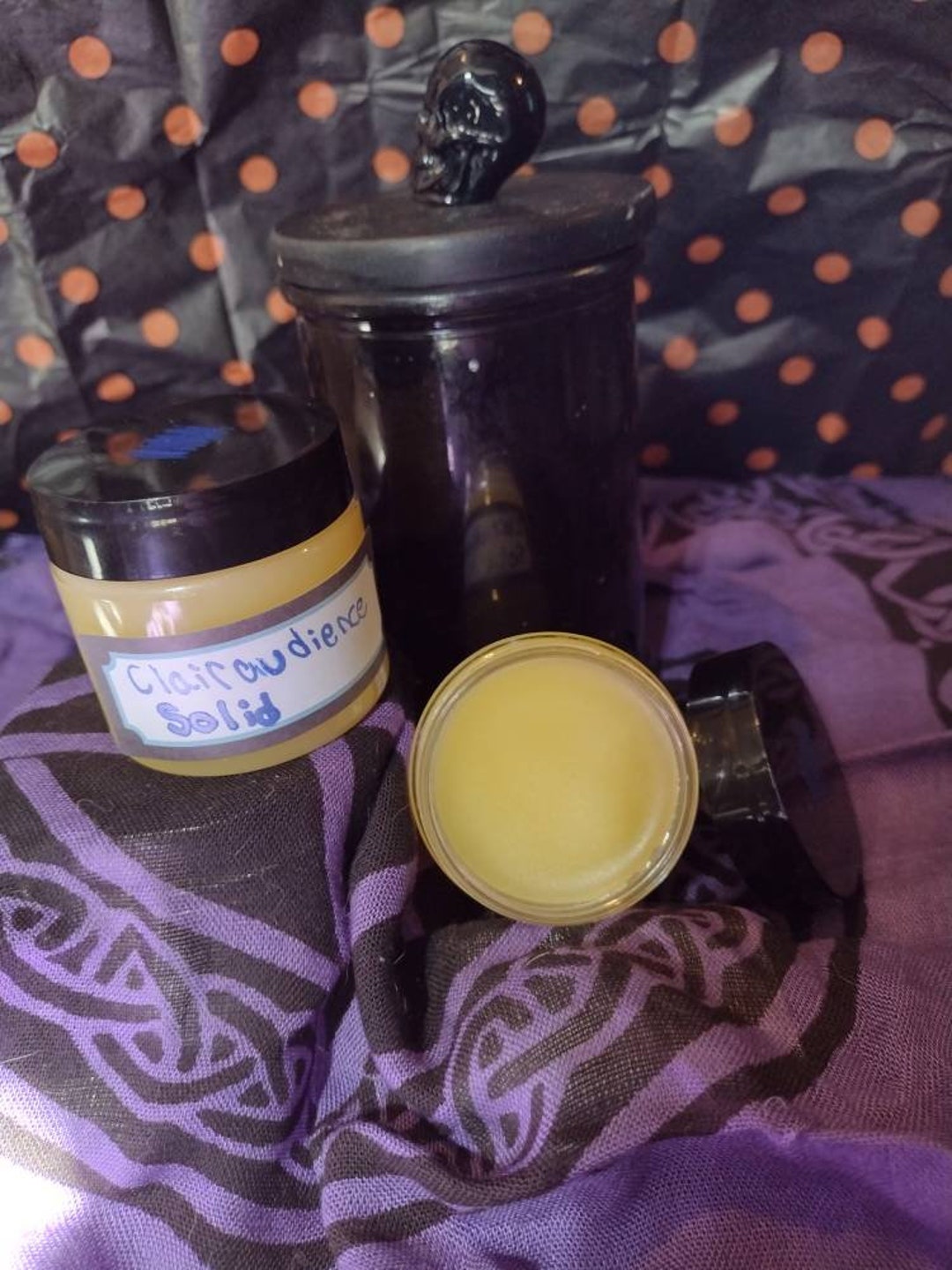 Grounding Clairability Oils and Solid Perfumes. Clairvoyance