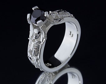 The Skeleton Ring - .925 Sterling Silver