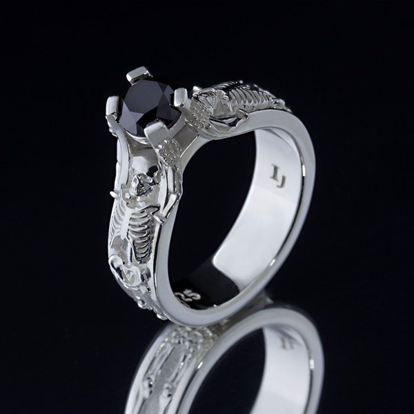 The Skeleton Ring - .925 Sterling Silver