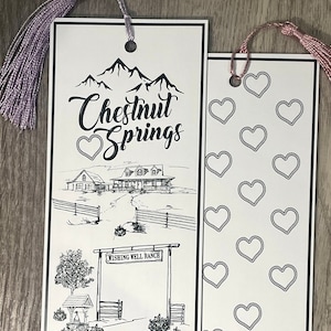 Licensed Chestnut Springs Series Bookmark