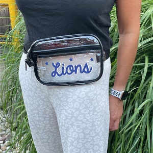 Clear Stadium Belt Bag